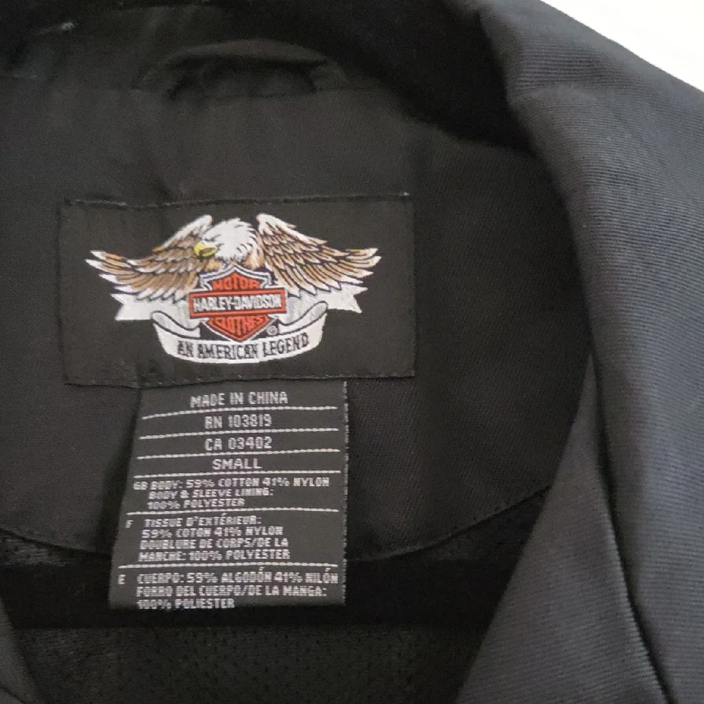 Harley-Davidson Men's Black Lightweight Jacket - Picture 4 of 8